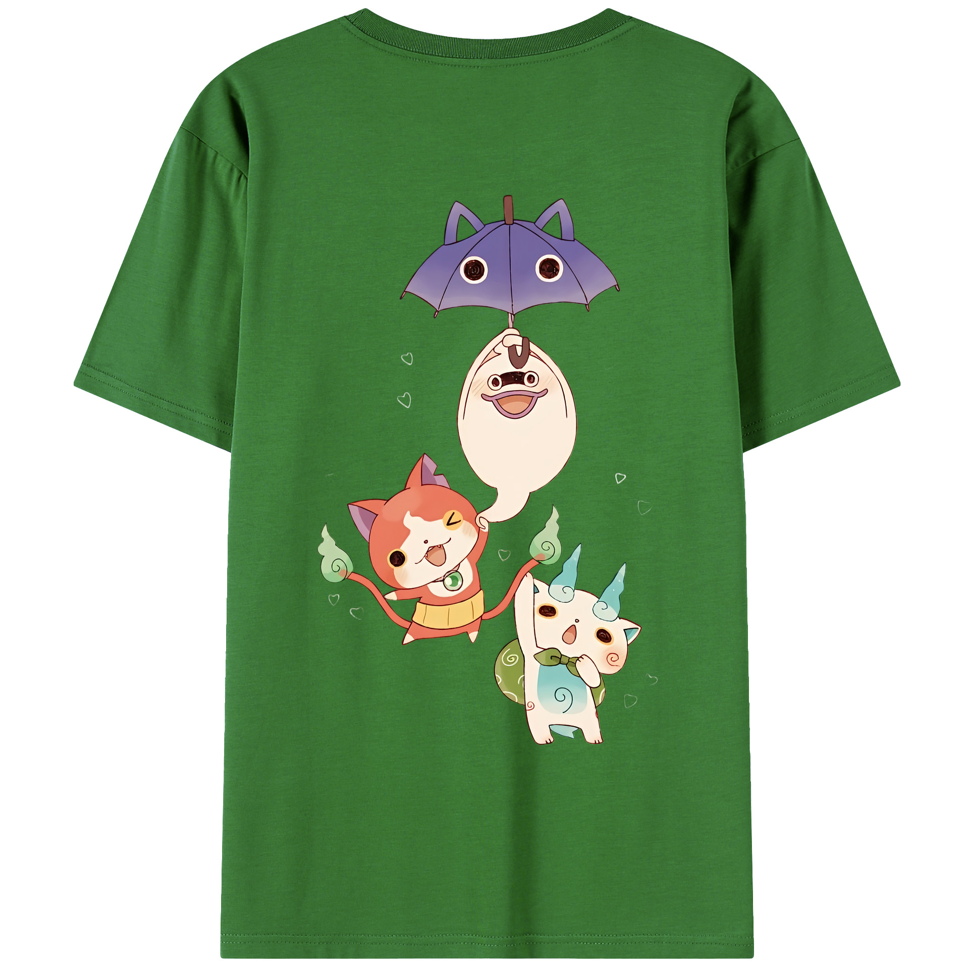 （画像用） 妖怪ウォッチ Yo-kai Watch レディース半袖Tシャツ(バックプリント)